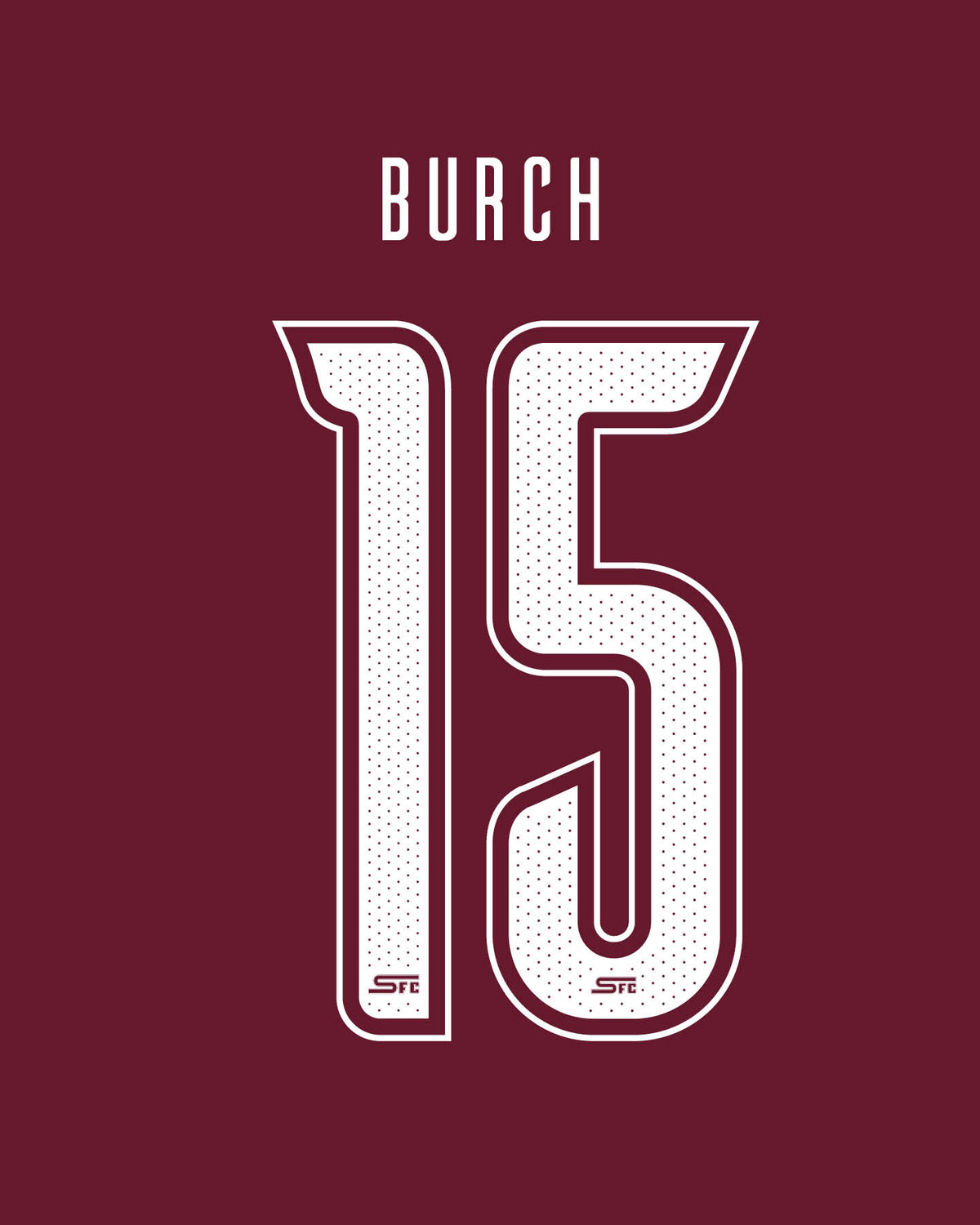 Maillot Home Burch- Octobre Rose