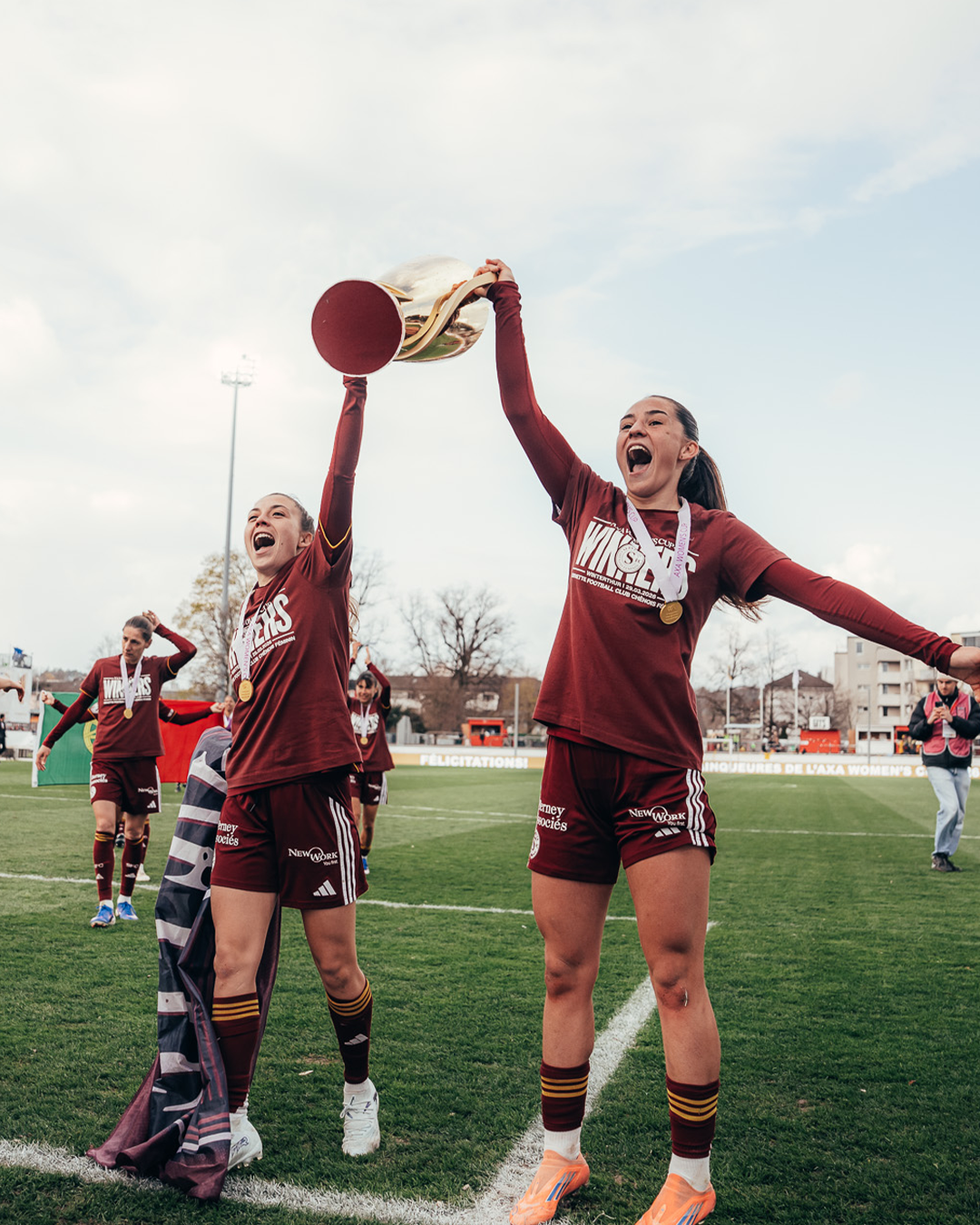 T-Shirt WINNERS AXA Women's Cup SFCCF