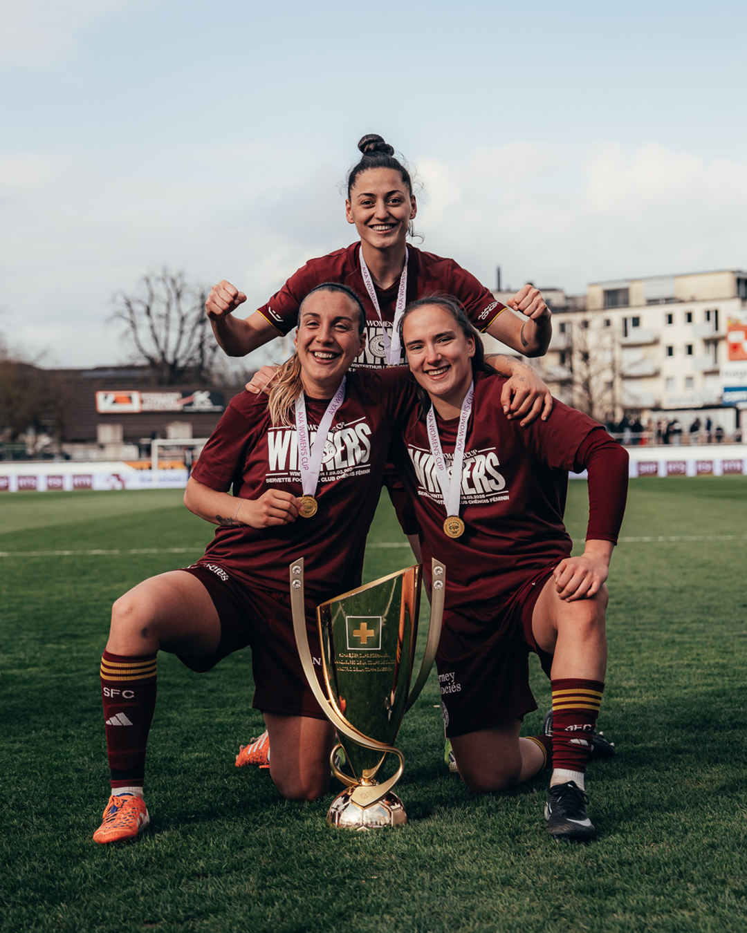T-Shirt WINNERS AXA Women's Cup SFCCF