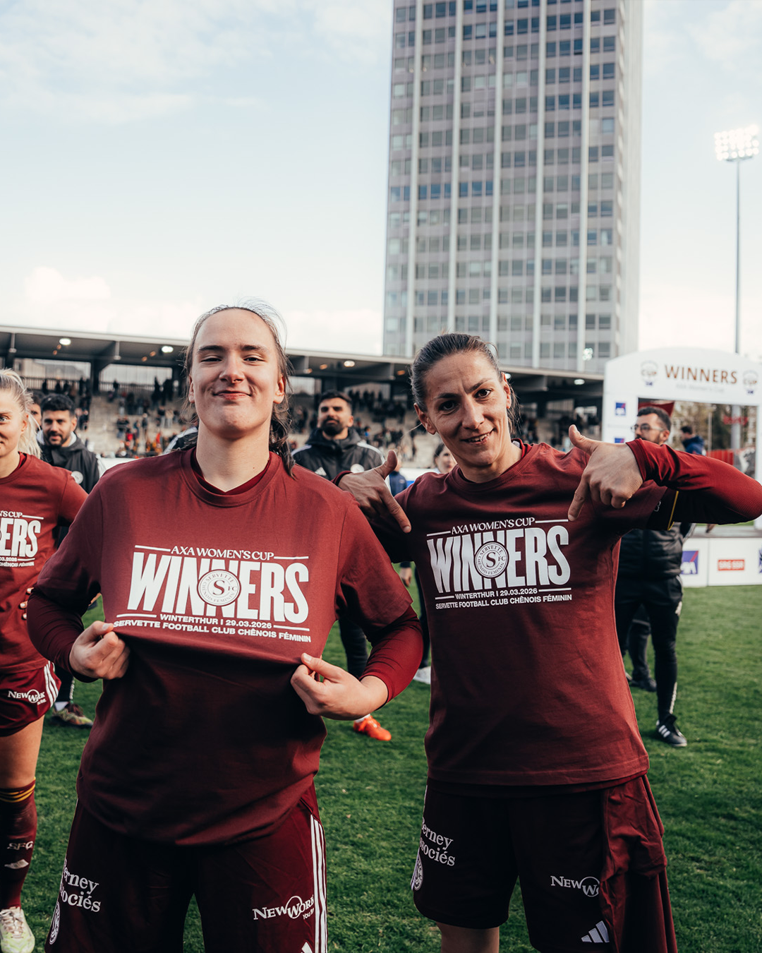 T-Shirt WINNERS AXA Women's Cup SFCCF
