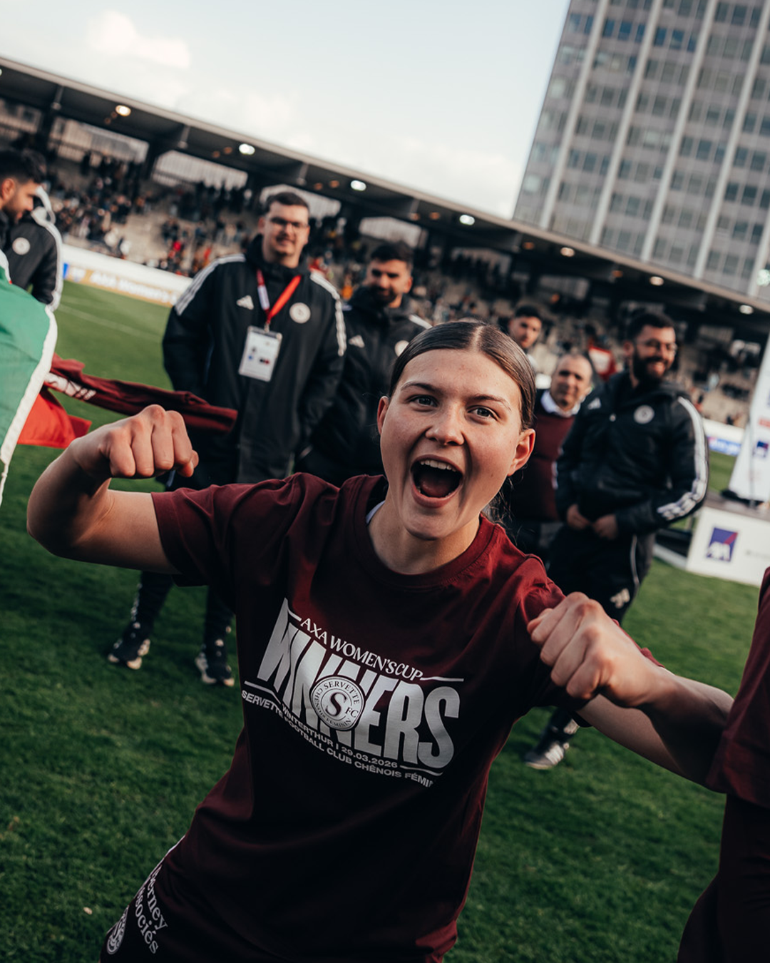 T-Shirt WINNERS AXA Women's Cup SFCCF