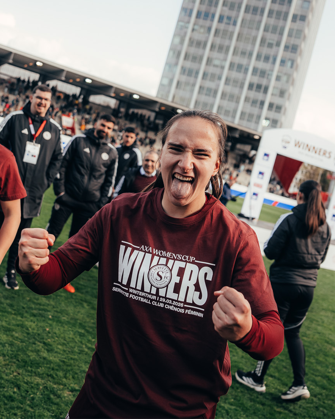 T-Shirt WINNERS AXA Women's Cup SFCCF