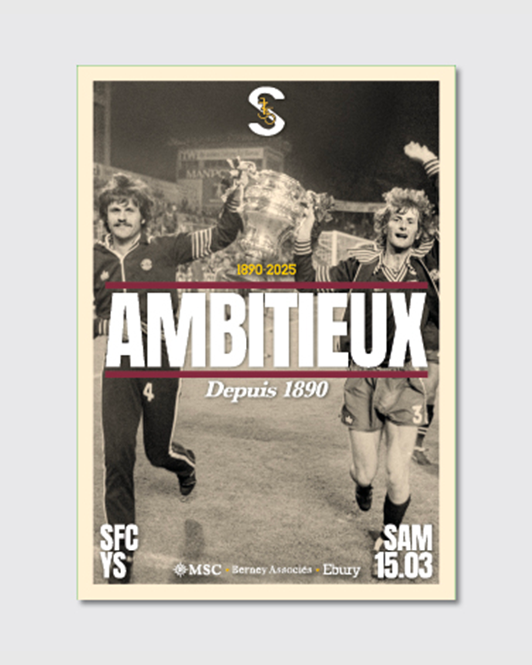 Affiche 135 ans - Ambitieux