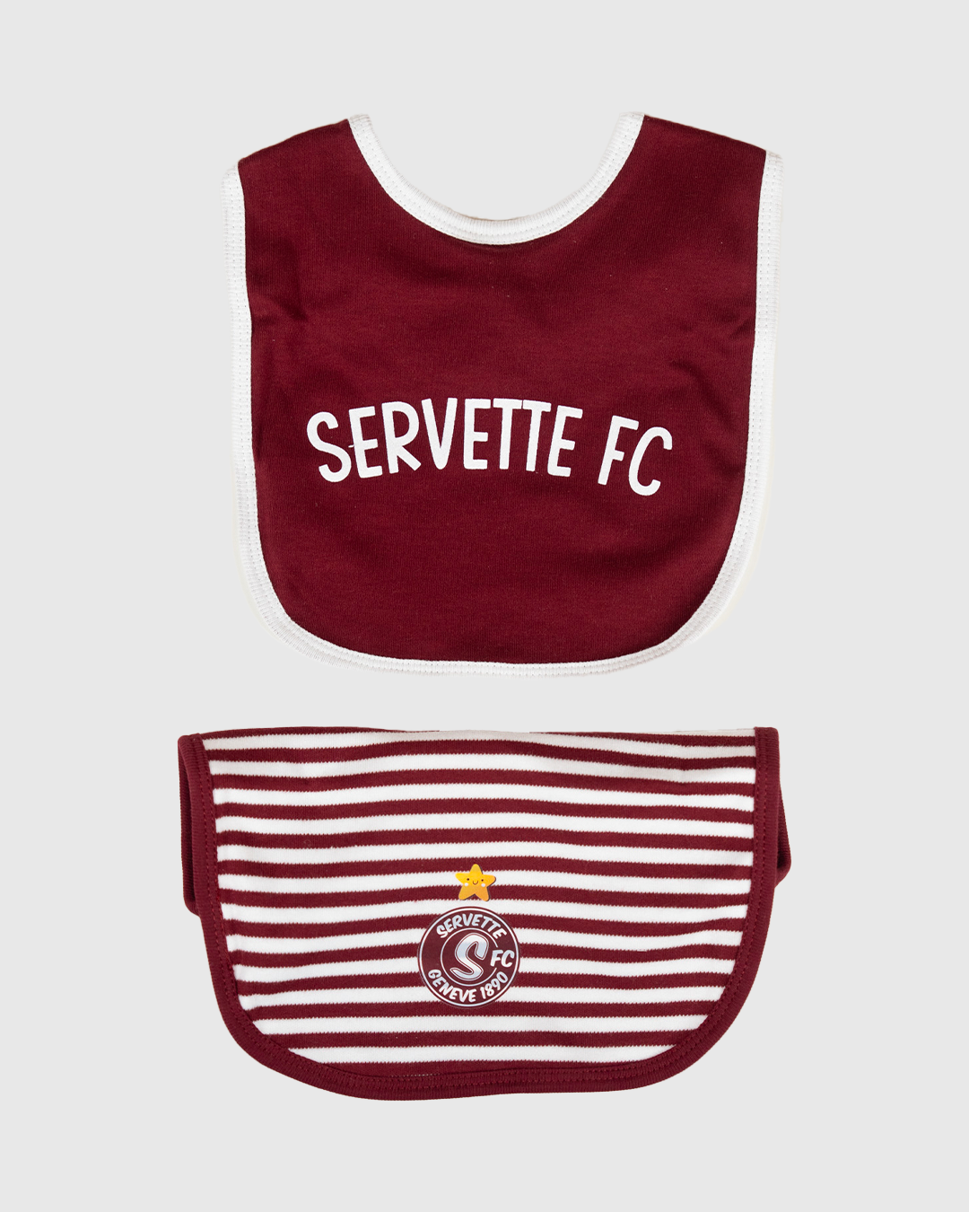 Pack bavettes SFC Rayure