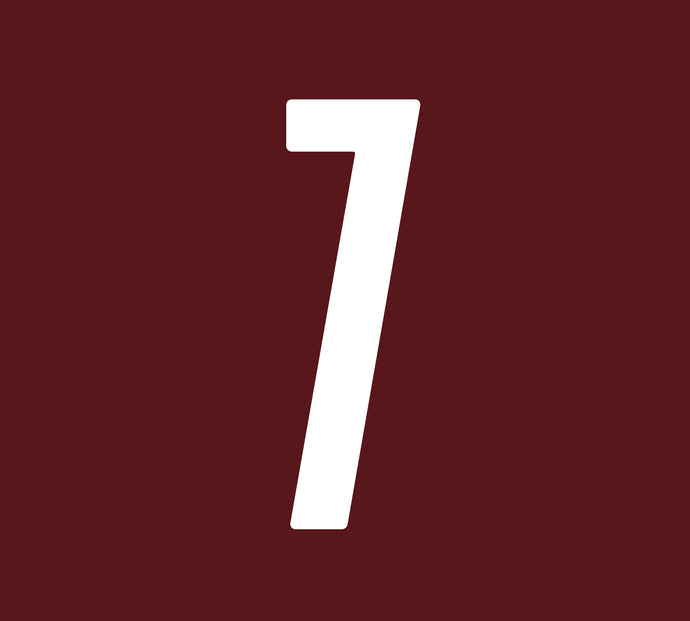 Maillot Présaison Grenat 23-24 -  N°7