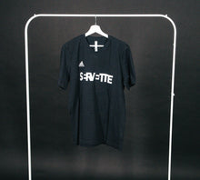Charger l&#39;image dans la galerie, T-shirt Adidas Noir Abstrait