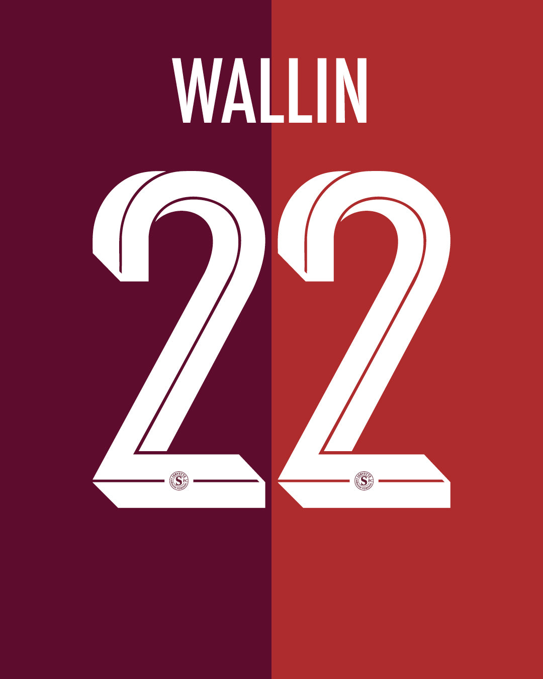 Maillot SFCCF x FF Chênois Genève signé - WALLIN 22