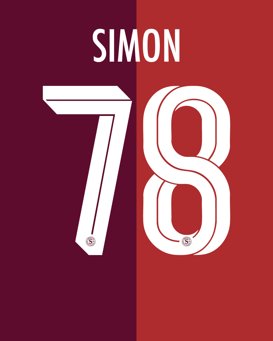Maillot SFCCF x FF Chênois Genève signé - SIMON 78