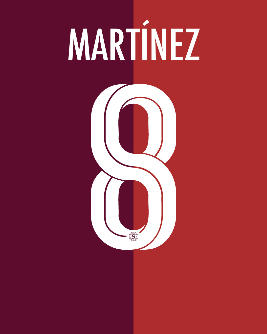 Maillot SFCCF x FF Chênois Genève signé - MARTÍNEZ 8