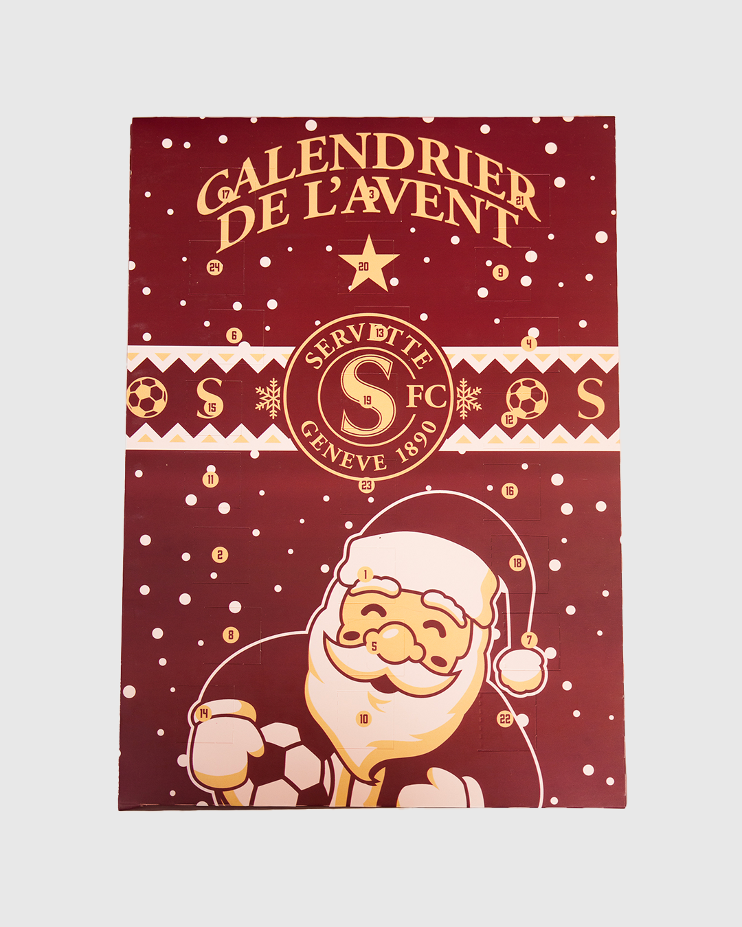 Calendrier de l'Avent SFC 2025