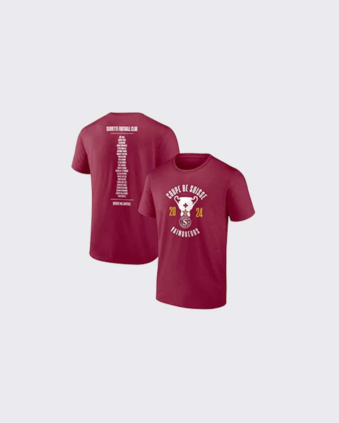 T-shirt  Enfant Vainqueur Coupe de Suisse