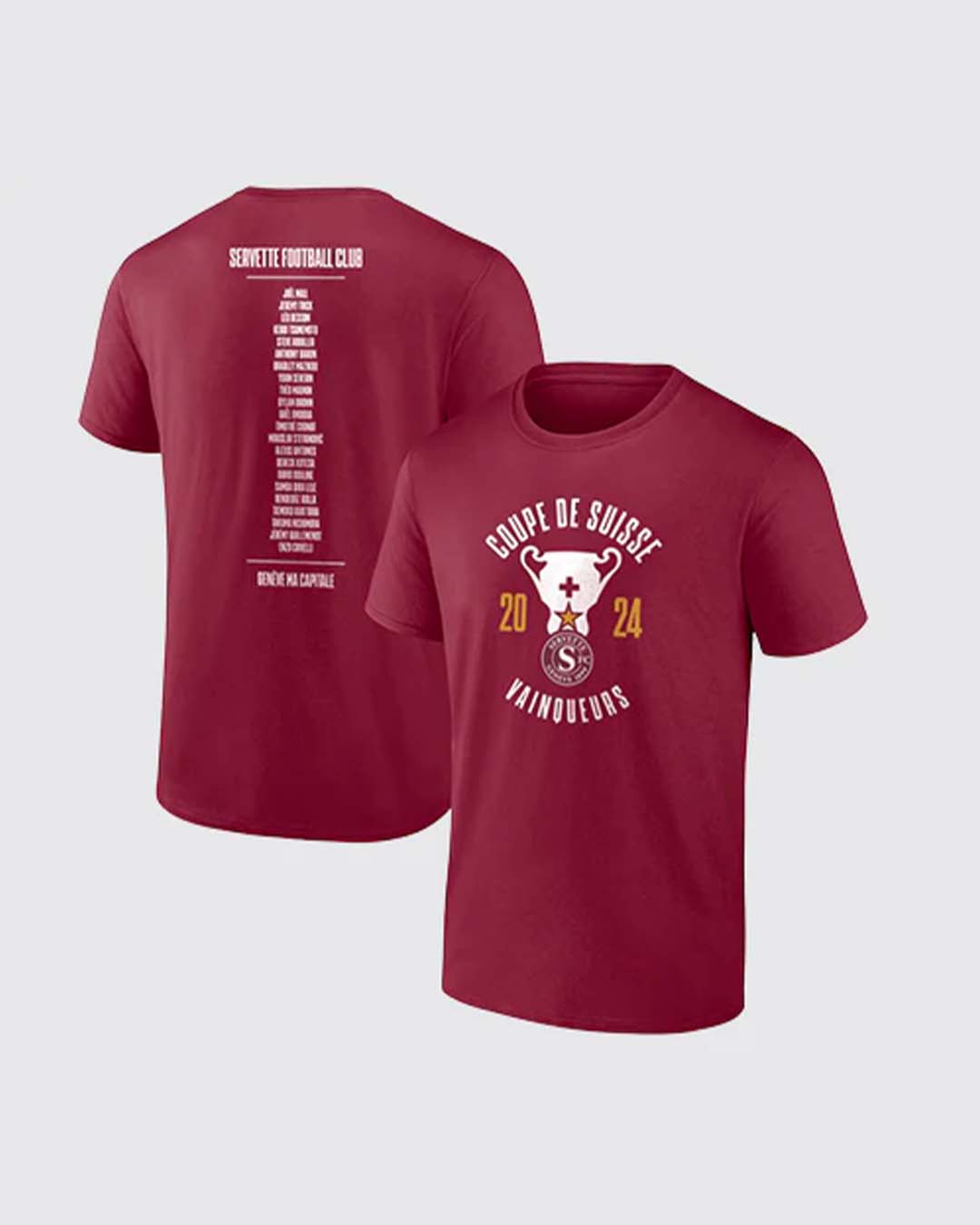 T-shirt Vainqueur Coupe de Suisse