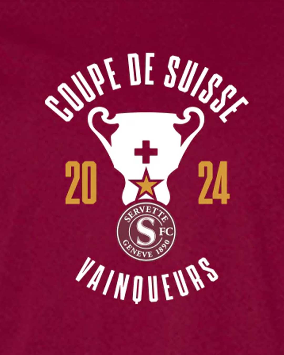 T-shirt Vainqueur Coupe de Suisse