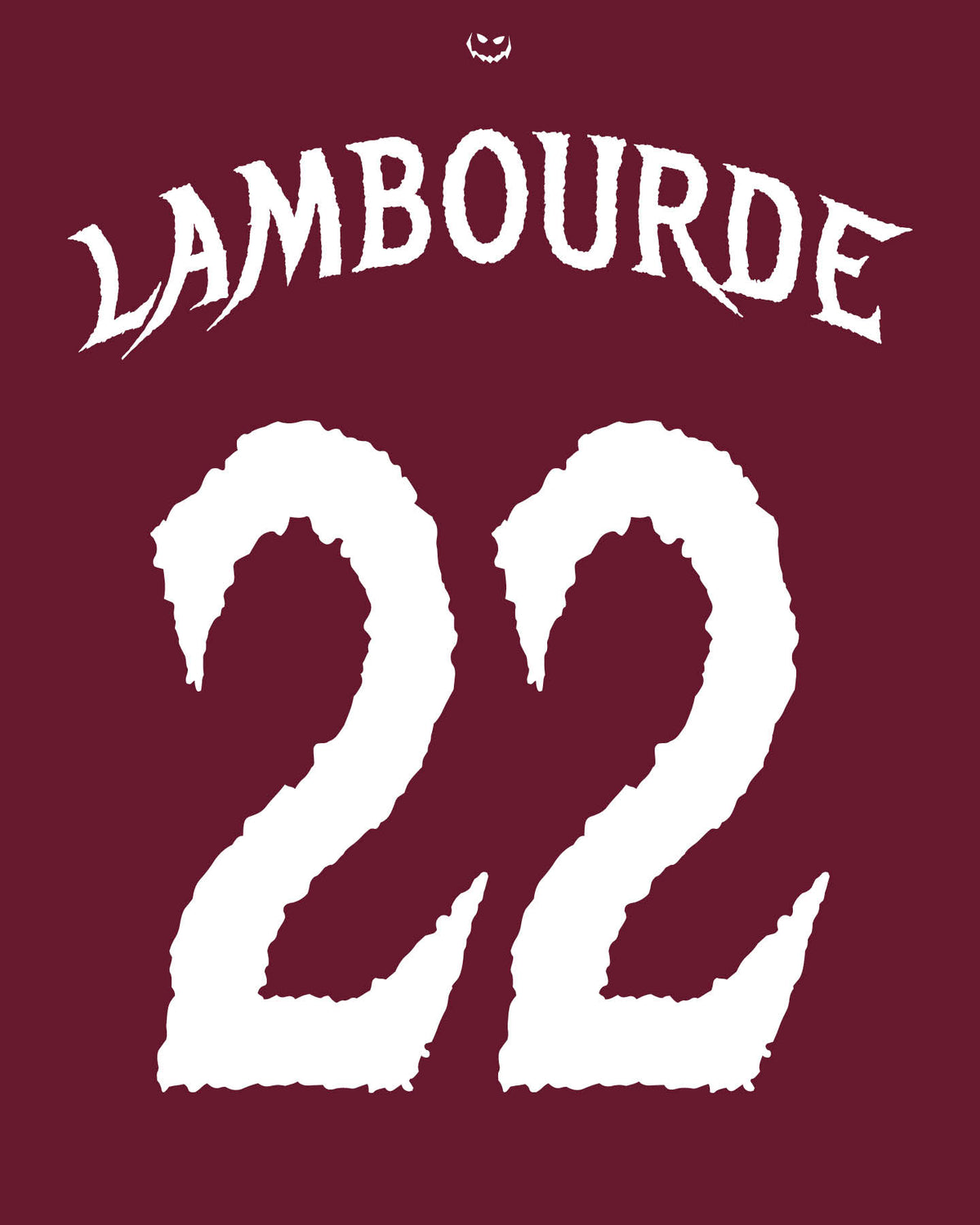 Maillot Halloween 2026 - LAMBOURDE 22