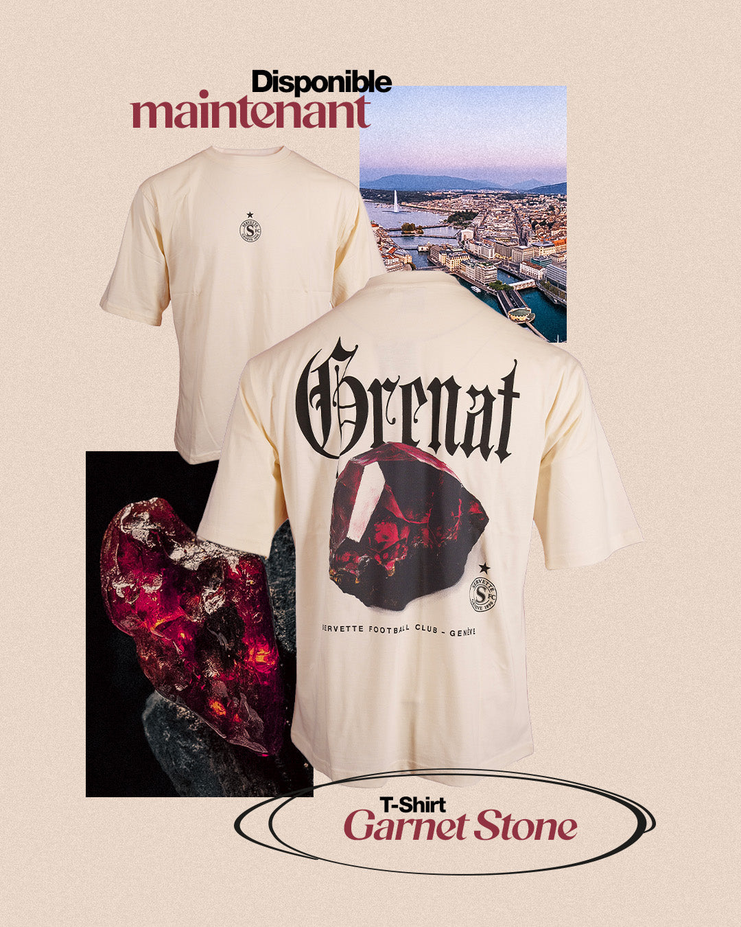 T-Shirt Garnet Stone