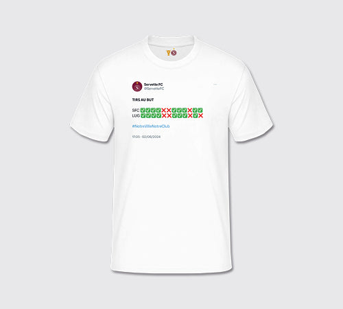 T-Shirt Tweet Finale Coupe Suisse