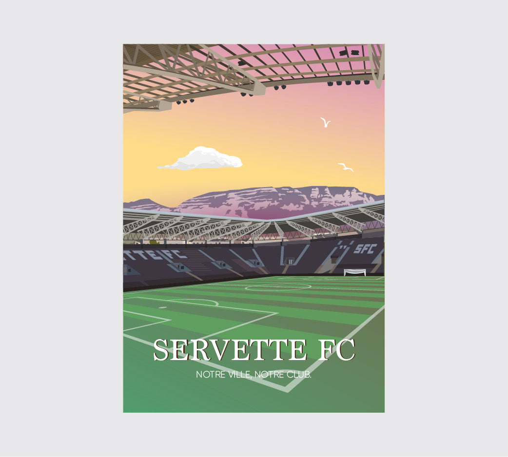 Poster Servette FC X La Jonx (50x70)